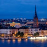 city, cityscape, waterfront